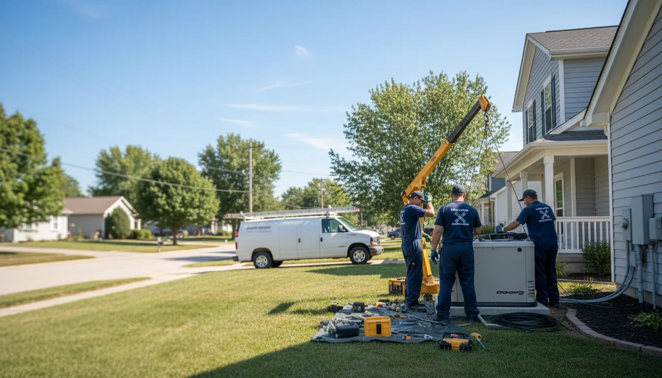 Generator Installation in Sadler, TX near me